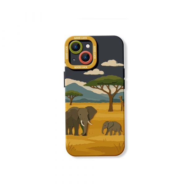 Safari Adventure Silicone Case for Apple iPhone Series