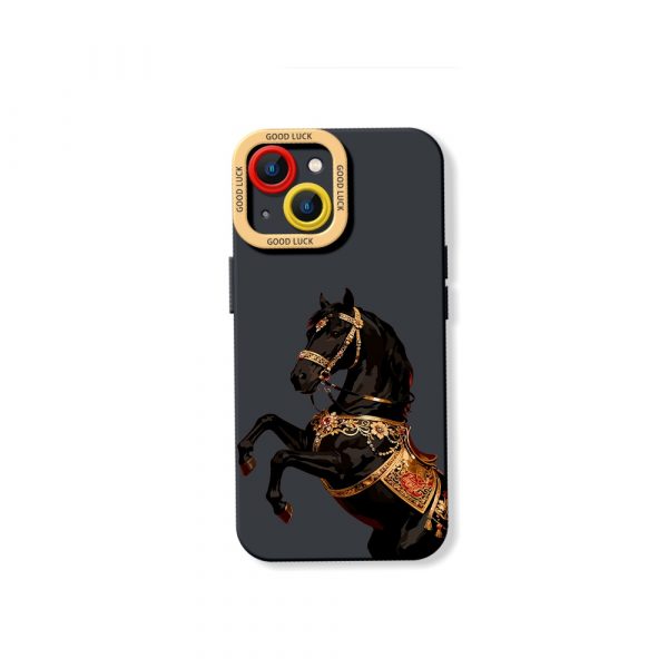 Majestic Stallion Design Silicone Case for Apple iPhone Series