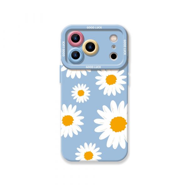 Daisy Delight Pop Silicone Case for Apple iPhone Series