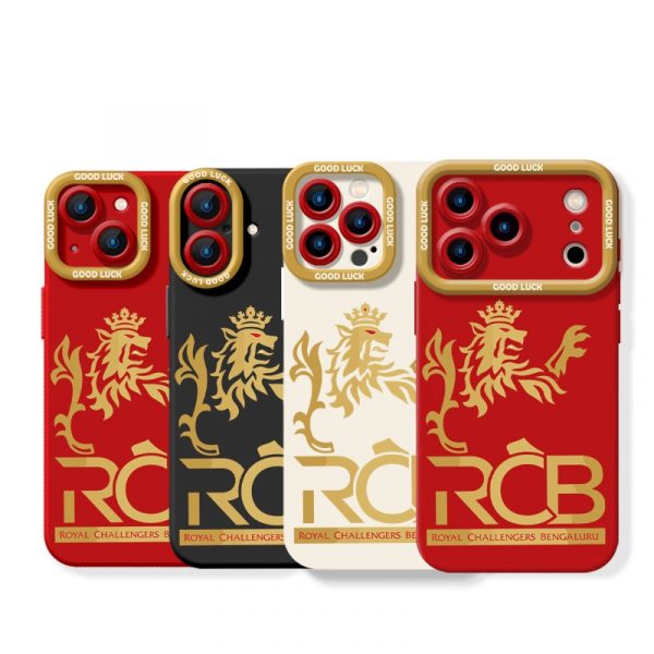 Golden Lion Power Silicone Case for Apple iPhone Series