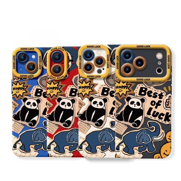 Good Luck Jungle Silicone Case for Apple iPhone Series