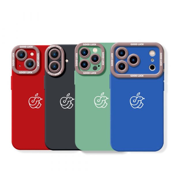 Lucky Charm Silicone Case for Apple iPhone Series