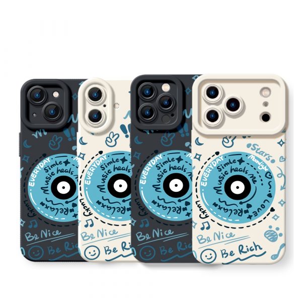 Music Time Silicone Case for Apple iPhone Series