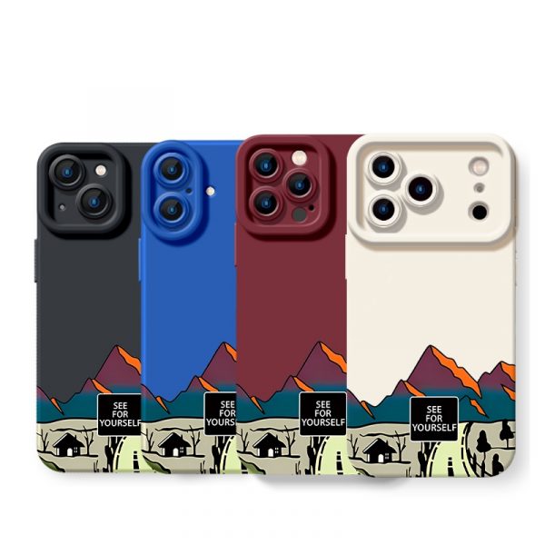 Adventure View Silicone Case for Apple iPhone Series