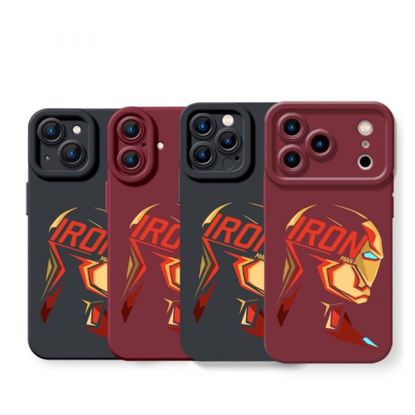 Iron Armor Silicone Case for Apple iPhone Series