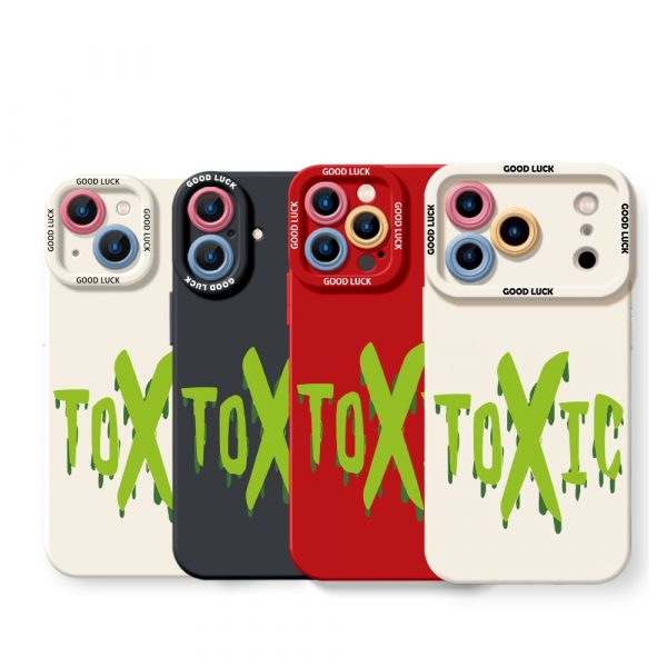 Toxic Drip Silicone Case for Apple iPhone Series
