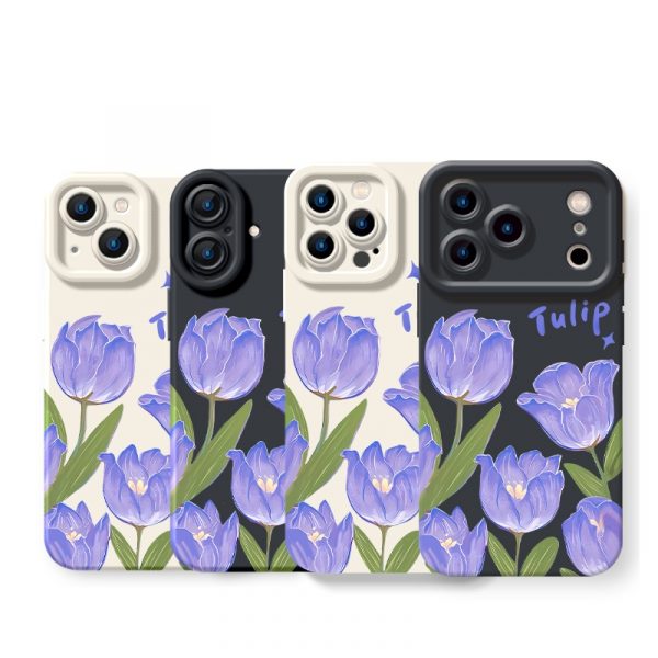 Botanic Bloom Silicone Case for Apple iPhone Series