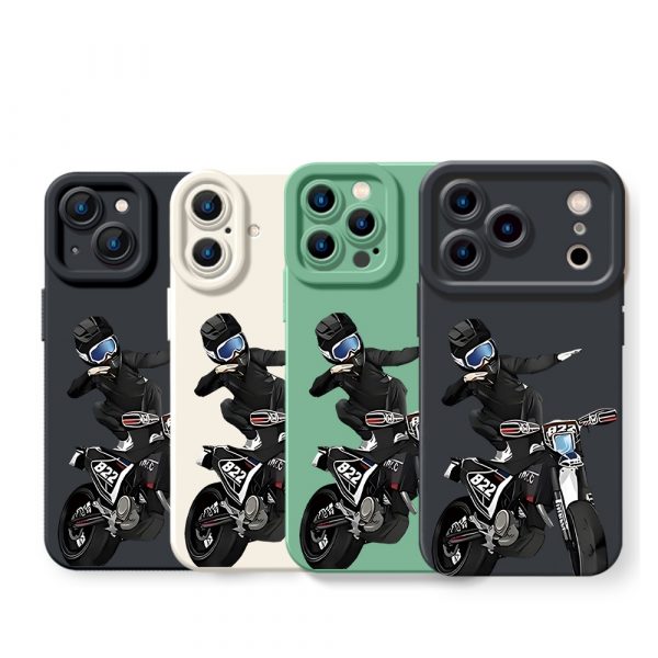 Racer Vibes Silicone Case for Apple iPhone Series