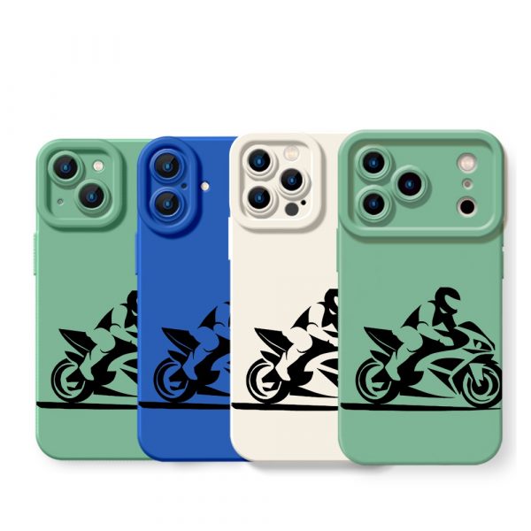 Speedster Ride Design Silicone Case for Apple iPhone Series