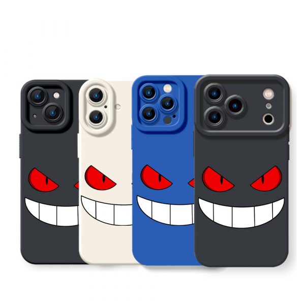 Menacing Silicone Case for Apple iPhone Series