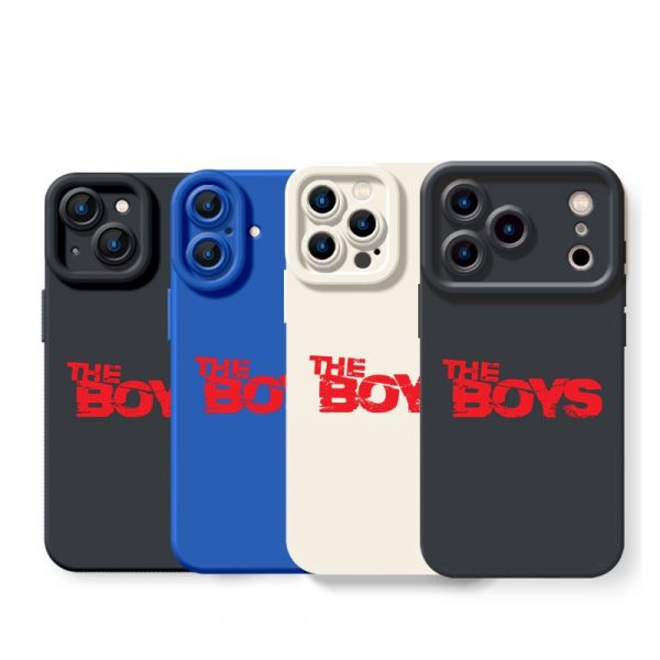 Bold Red Silicone Case for Apple iPhone Series