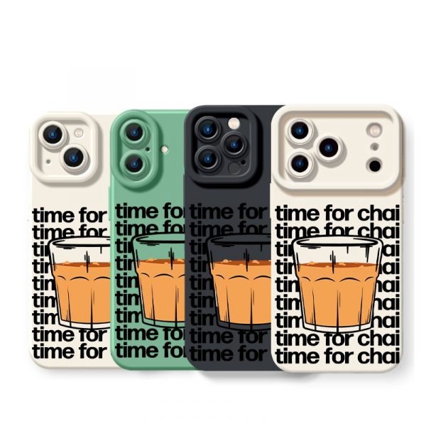 Chai Time Silicone Case for Apple iPhone Series