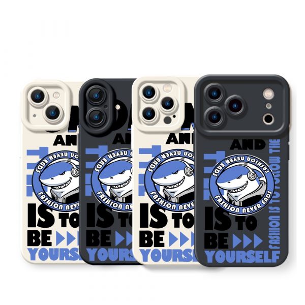 Shark Vibes Silicone Case for Apple iPhone Series