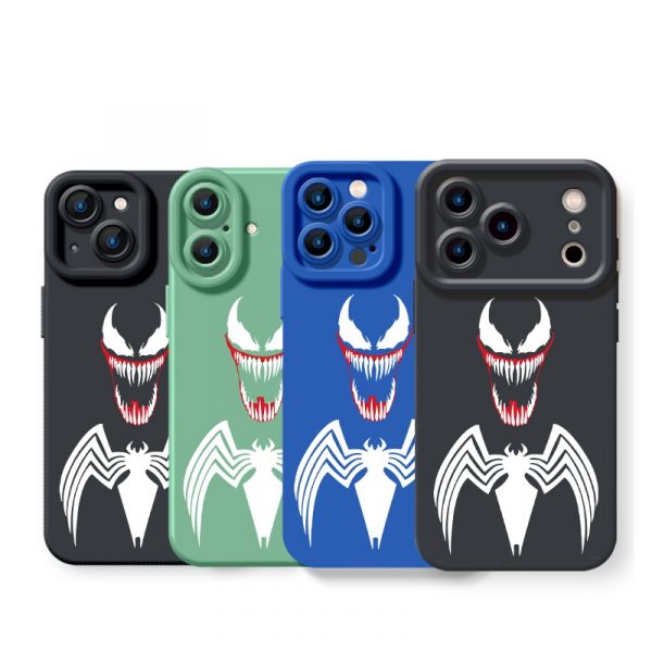 Dark Symbiote Silicone Case for Apple iPhone Series