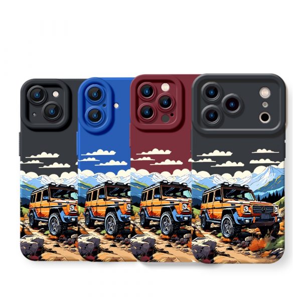 Off-Road Adventure Silicone Case for Apple iPhone Series