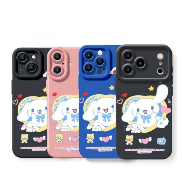 Cute Cartoon Bunny Silicone Case for Apple iPhone Series