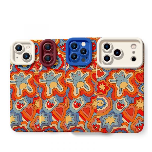 Funky Stars Silicone Case for Apple iPhone Series