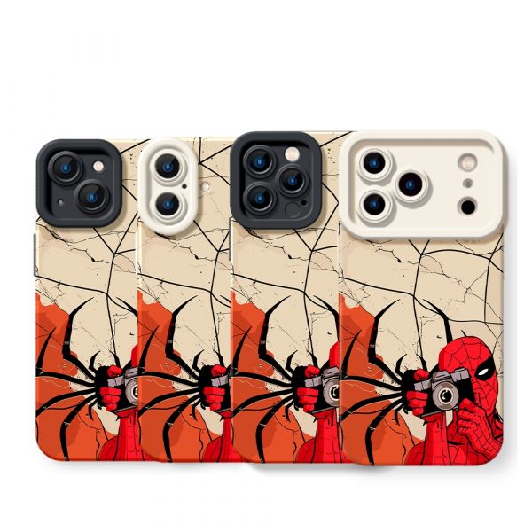 Web-Slinger Snapshot Silicone Case for Apple iPhone Series