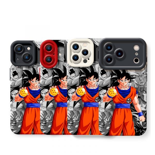 Anime Warrior Collage Silicone Case for Apple iPhone Series