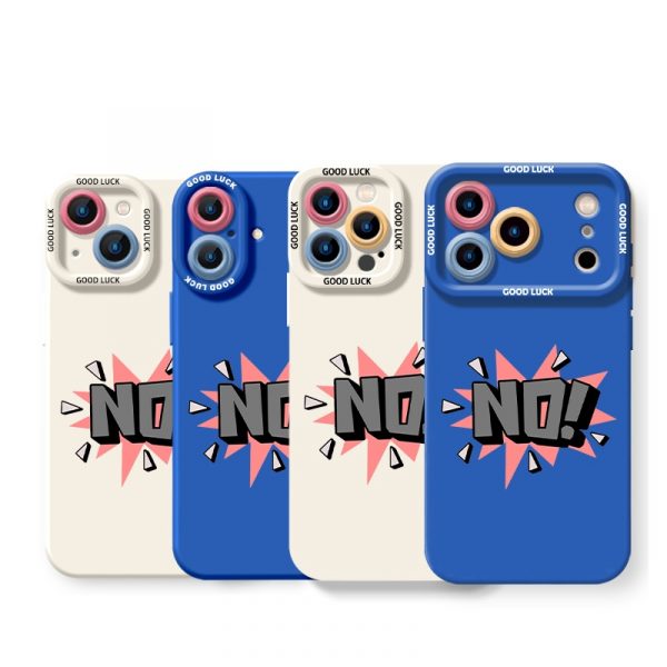 Bold Comic Burst Silicone Case for Apple iPhone Series