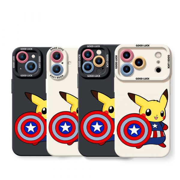 Superhero Electric Buddy Silicone Case for Apple iPhone Series