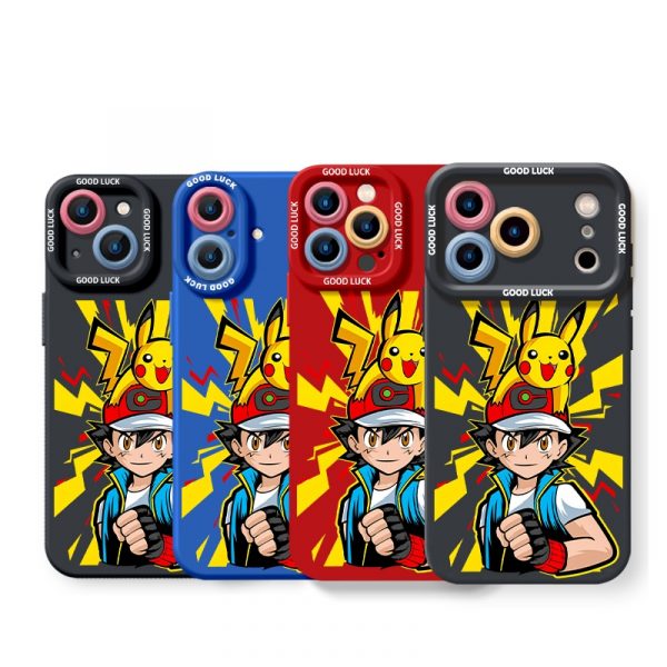 Anime Adventure Duo Silicone Case for Apple iPhone Series