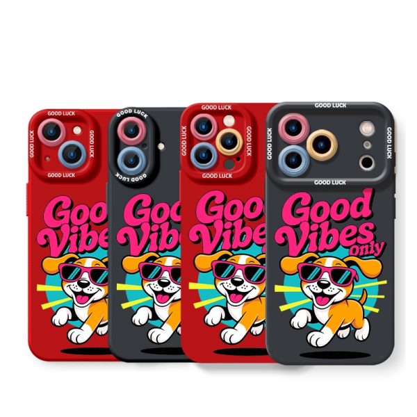 Good Vibes Only Silicone Case for Apple iPhone Series