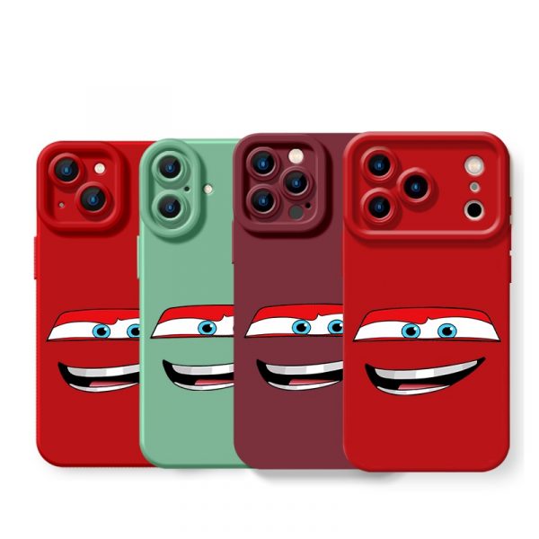 Cheerful Racer Silicone Case for Apple iPhone Series