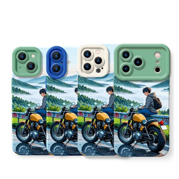 Mountain Rider Adventure Silicone Case for Apple iPhone Series