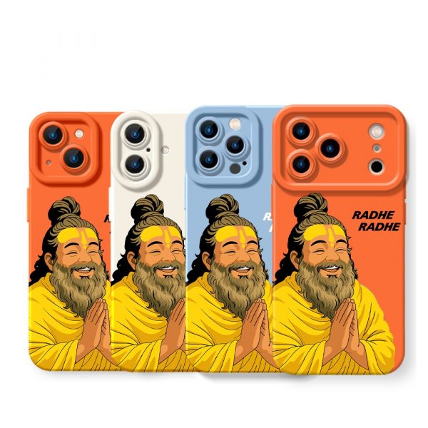 Smiling Sage Blessings Silicone Case for Apple iPhone Series
