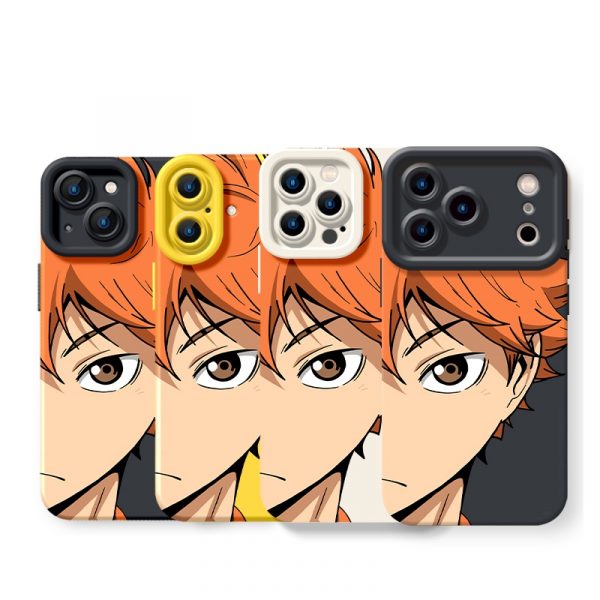Anime Athlete Charm Silicone Case for Apple iPhone Series