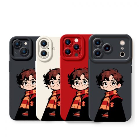 Wizard Boy Charm Silicone Case for Apple iPhone Series