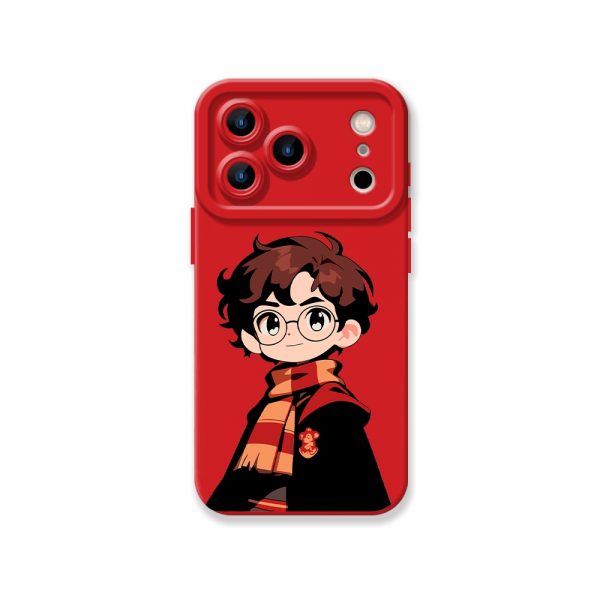 Wizard Boy Charm Silicone Case for Apple iPhone Series