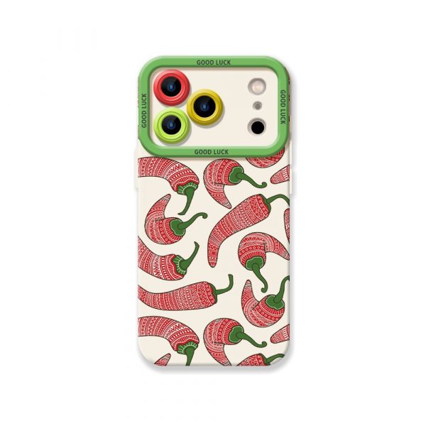 Spice Pop Chili Silicone Case for Apple iPhone Series