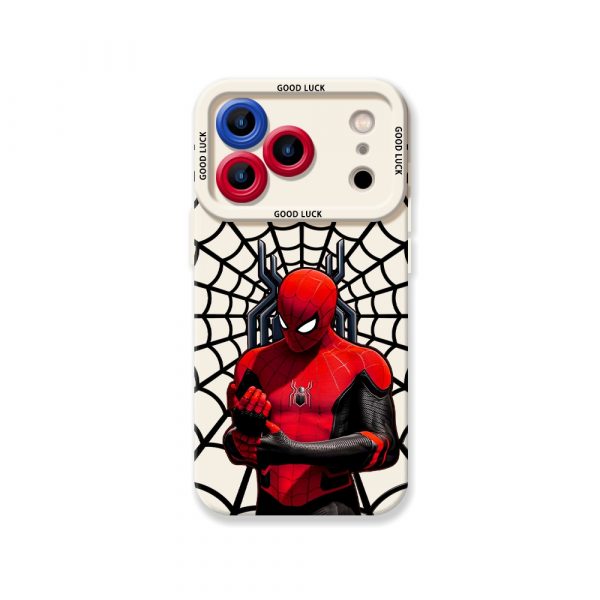 Web Warrior Design Silicone Case for Apple iPhone Series