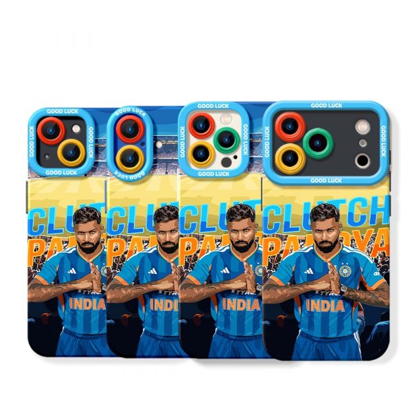 Clutch Pandya Cricket Player Design Silicone Case for Apple iPhone Series