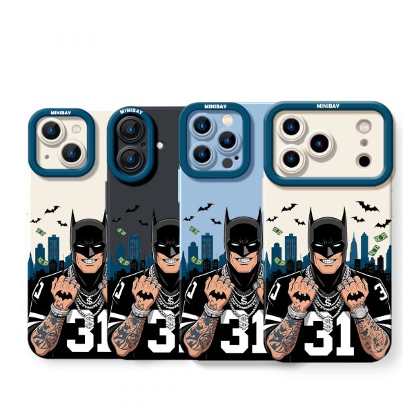 Urban Hero Comic Style Silicone Case for Apple iPhone Series