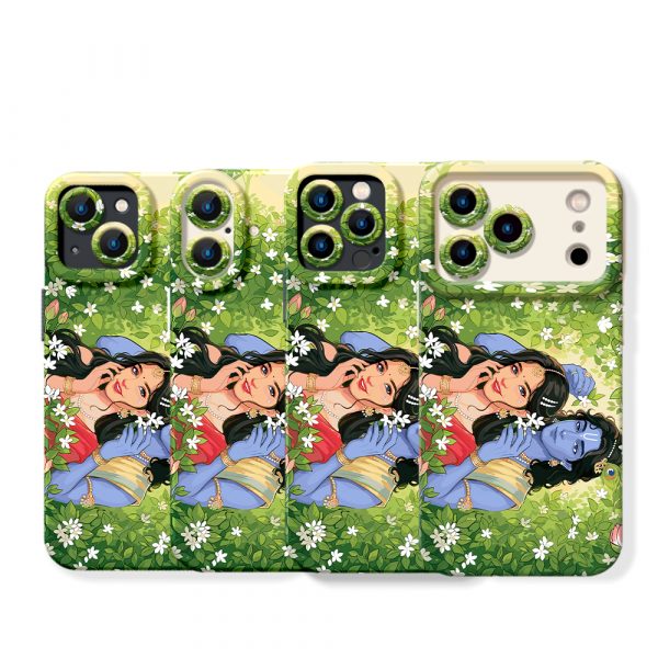 Enchanted Love Garden Silicone Case for Apple iPhone Series