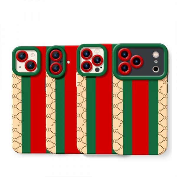 Imperial Stripe Silicone Case for Apple iPhone Series
