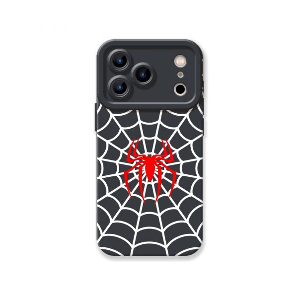 Spider Web Guardian Bold Silicone Case for Apple iPhone Series