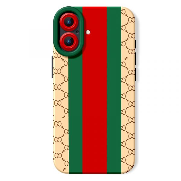 Imperial Stripe Silicone Case for Apple iPhone Series