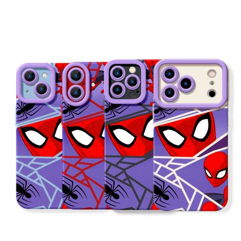 Amazing Web Hero Vibrant Silicone Case for Apple iPhone Series