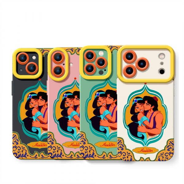 Enchanting Arabian Night Romance Silicone Case for Apple iPhone Series