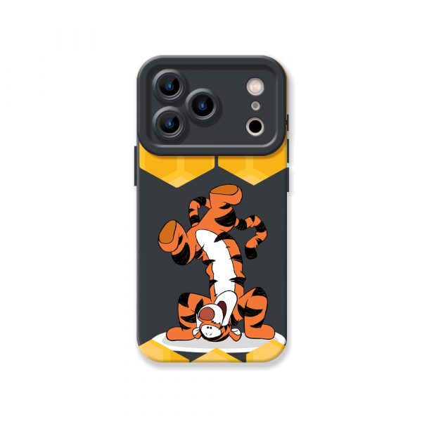 Playful Tiger Bounce Silicone Case for Apple iPhone Series