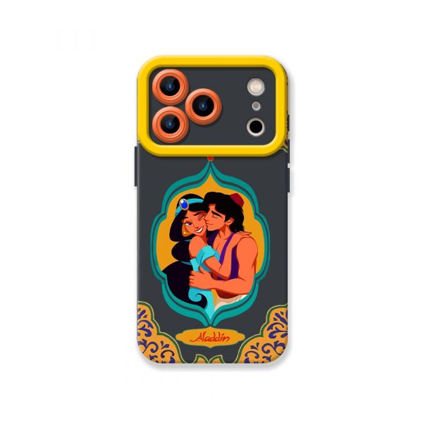 Enchanting Arabian Night Romance Silicone Case for Apple iPhone Series