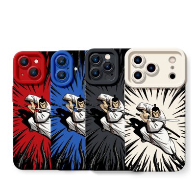 Samurai Spirit Slash Silicone Case for Apple iPhone Series