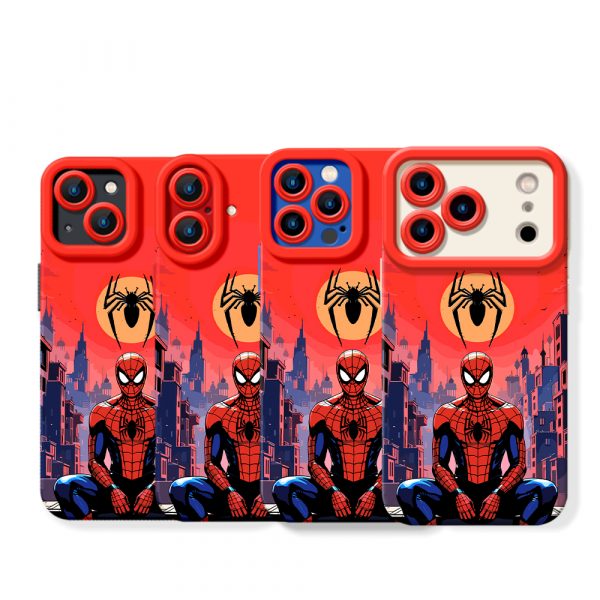Urban Web-Slinger Vibe Silicone Case for Apple iPhone Series