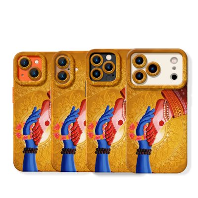 Divine Harmony Mandala Art Silicone Case for Apple iPhone Series
