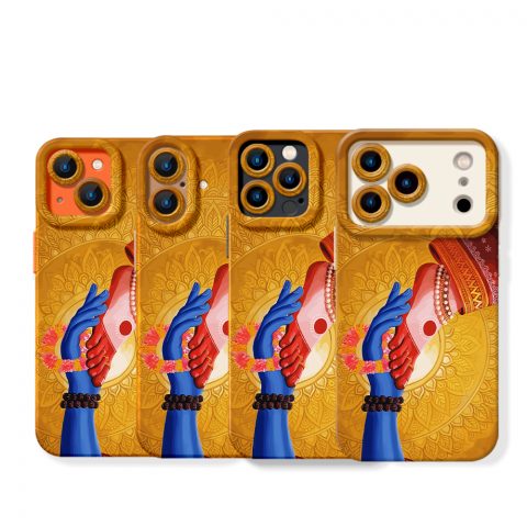 Divine Harmony Mandala Art Silicone Case for Apple iPhone Series