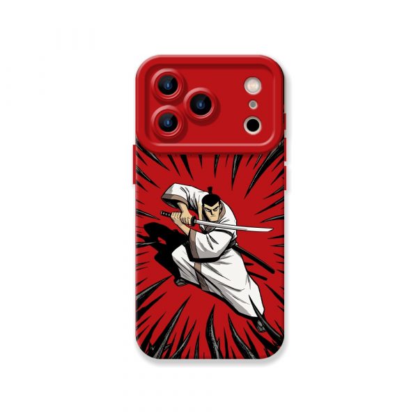 Samurai Spirit Slash Silicone Case for Apple iPhone Series